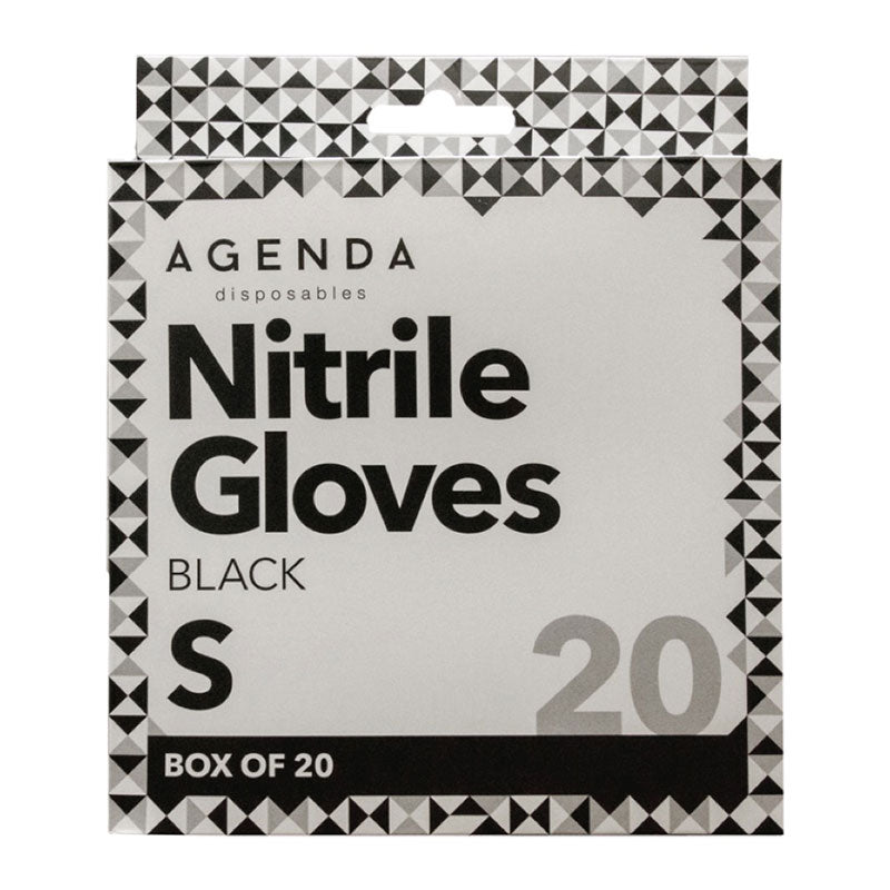 Nitrile Gloves UltraFlex Black Small x 20 Pairs