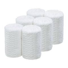 Barburys Facial Wrap Towels White 70cm x 20cm 6 Pack