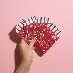 Voesh Pedi In A Box Deluxe 4 Step Peppermint Swirl
