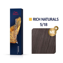 Wella Koleston Perfect Me+ 60ml 5/18 Light Brown Ash Pearl