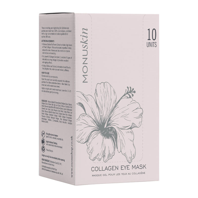 Monuskin Collagen Eye Mask 2 x 5ml Box of 10 Pairs