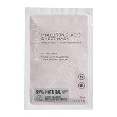Monuskin Hyaluronic Sheet Mask 18ml Single