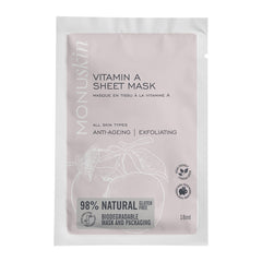 Monuskin Vitamin A Sheet Mask 18ml Single