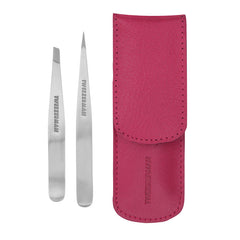 Tweezerman Petite Tweeze Set with Pink Case