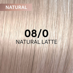 Wella Professionals 08/0 Natural Latte Shinefinity Zero Lift Glaze 60ml