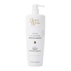 Beauty Works Pearl Nourishing Argan Oil Shampoo Sulphate Free 1000ml