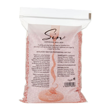 Australian Bodycare Sine Wax Pellets Pink Sensitive 1Kg