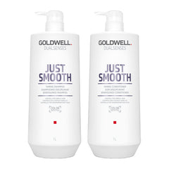 Goldwell Dualsenses Just Smooth 1000ml Duo Pack Shampoo & Conditioner