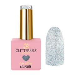Glitterbels Hema Free Gel Polish 8ml Glitter Ice
