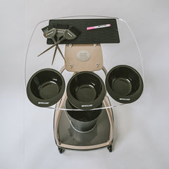 Procare Write & Wipe Colouring Trolley Black