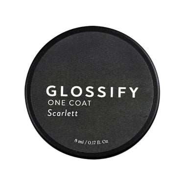 Glossify One Coat Gel 8ml Scarlett