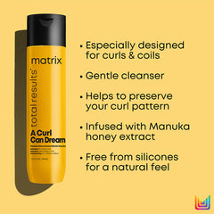 Matrix Total Results A Curl Can Dream Gentle Shampoo 300ml
