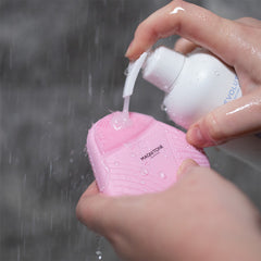 MAGNITONE XOXO Microsonic Softtouch Silicone Cleansing Brush Pink