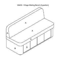 REM Village Waiting Seat 3 Position