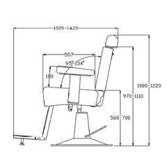 REM Britannia Barber Chair