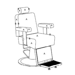 REM Kingsman Barber Chair