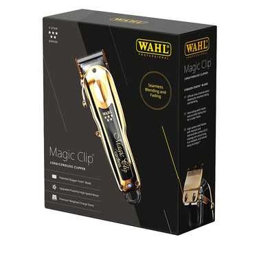 WAHL 5 Star Gold Magic Clip Cordless Hair Clipper Kit