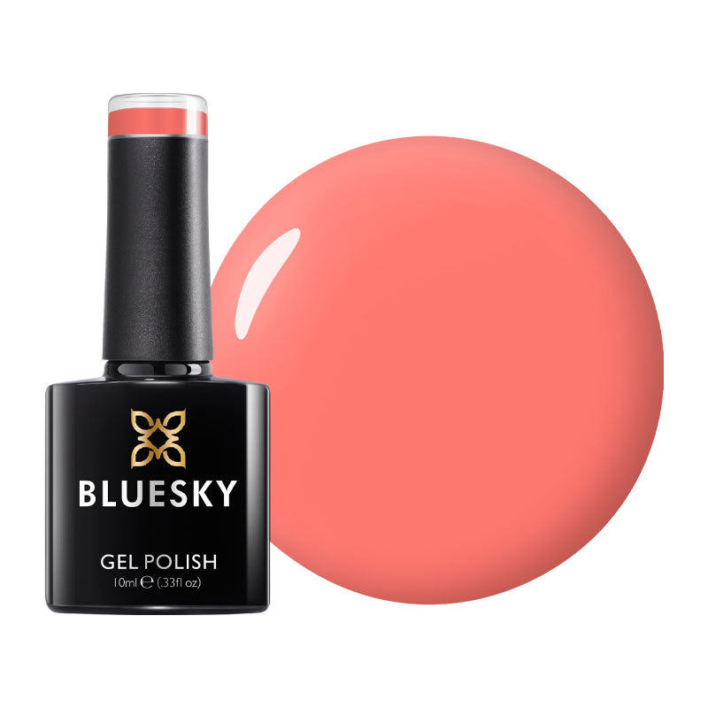 Bluesky Hema Free Gel Polish Summer Coral 10ml