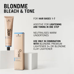 Schwarzkopf BLONDME Bleach and Tone Ash 60ml