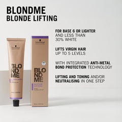 Schwarzkopf BLONDME Lifting 12-21 Steel Blue 60ml