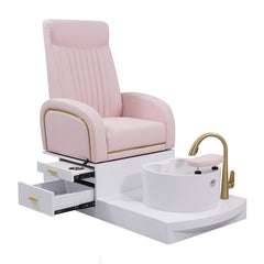 Lotus Darcy Pink Pedicure Spa Chair