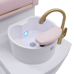 Lotus Darcy Pink Pedicure Spa Chair
