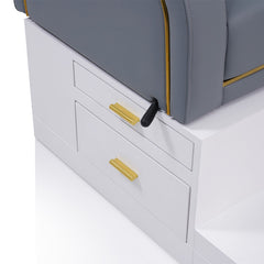 Lotus Darcy Grey Pedicure Spa Chair