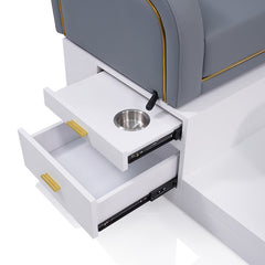 Lotus Darcy Grey Pedicure Spa Chair