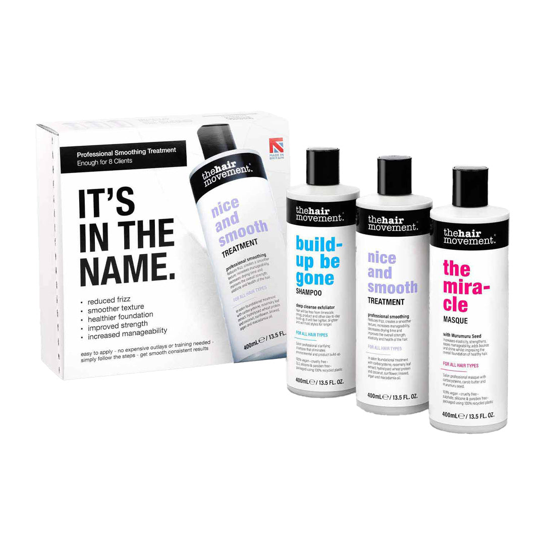 Nice and Smooth Im Into it Pack 8 Treatments by The Hair Movement