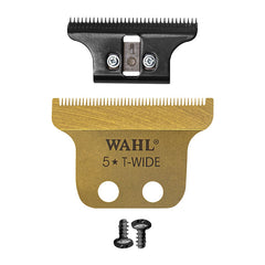 Wahl Extra Wide T Blade Set for Detailer Trimmer Gold