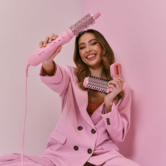 Mermade Hair Interchangeable Blow Dry Brush Pink