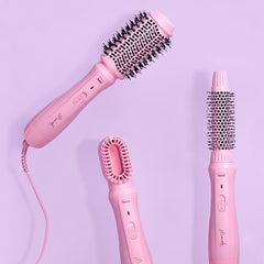Mermade Hair Interchangeable Blow Dry Brush Pink