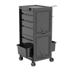 Lotus Locky Trolley with Locking Doors Black