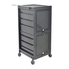 Lotus Locky Trolley with Locking Doors Black