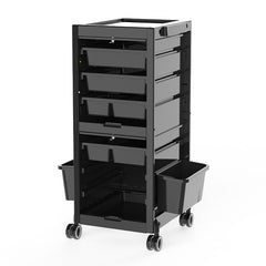 Lotus Locky Trolley with Locking Doors Black