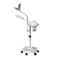 Lotus 2 in 1 Steamer and Magnifier White