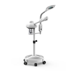 Lotus 2 in 1 Steamer and Magnifier White