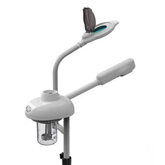 Lotus 2 in 1 Steamer and Magnifier White