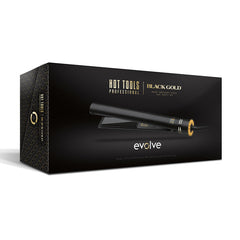 Hot Tools Evolve 25mm Titanium Straightener Black Gold Edition