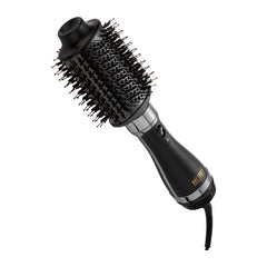 Hot Tools Volumiser Set 2 in 1 Brush & Dryer with Interchangeable Heads Black Gold Edition