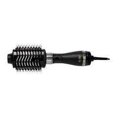 Hot Tools Volumiser Set 2 in 1 Brush & Dryer with Interchangeable Heads Black Gold Edition