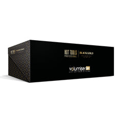 Hot Tools Volumiser Set 2 in 1 Brush & Dryer with Interchangeable Heads Black Gold Edition