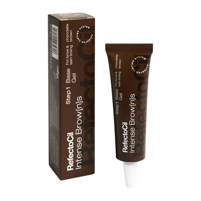 RefectoCil Intense Browns Base Gel Chocolate Brown 15ml 1