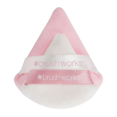 Brushworks Triangular Powder Puff Duo