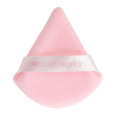 Brushworks Triangular Powder Puff Duo