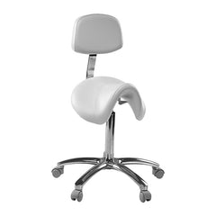 Lemi 052/S Saddle Stool Gas Lift with Back Rest
