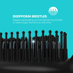 REVAMP Deepform Ceramic Straightening Hot Brush