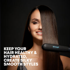 REVAMP Steamcare Ceramic Hair Straightener