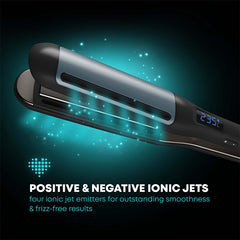 REVAMP Hydro Shield X Shine Ceramic Hair Straightener