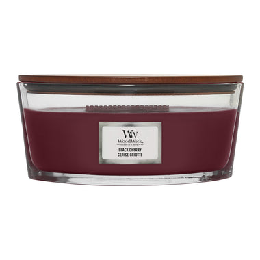 WoodWick Black Cherry Ellipse Candle